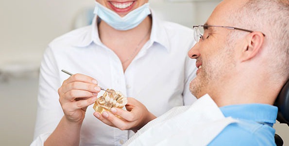 Bone grafting for dental implants