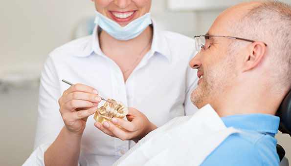 Bone grafting for dental implants