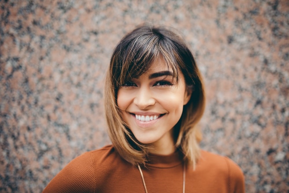 happy woman